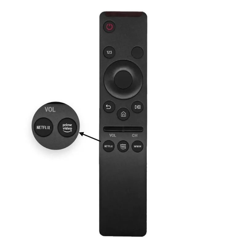 Controle Remoto Compatível Samsung 4K