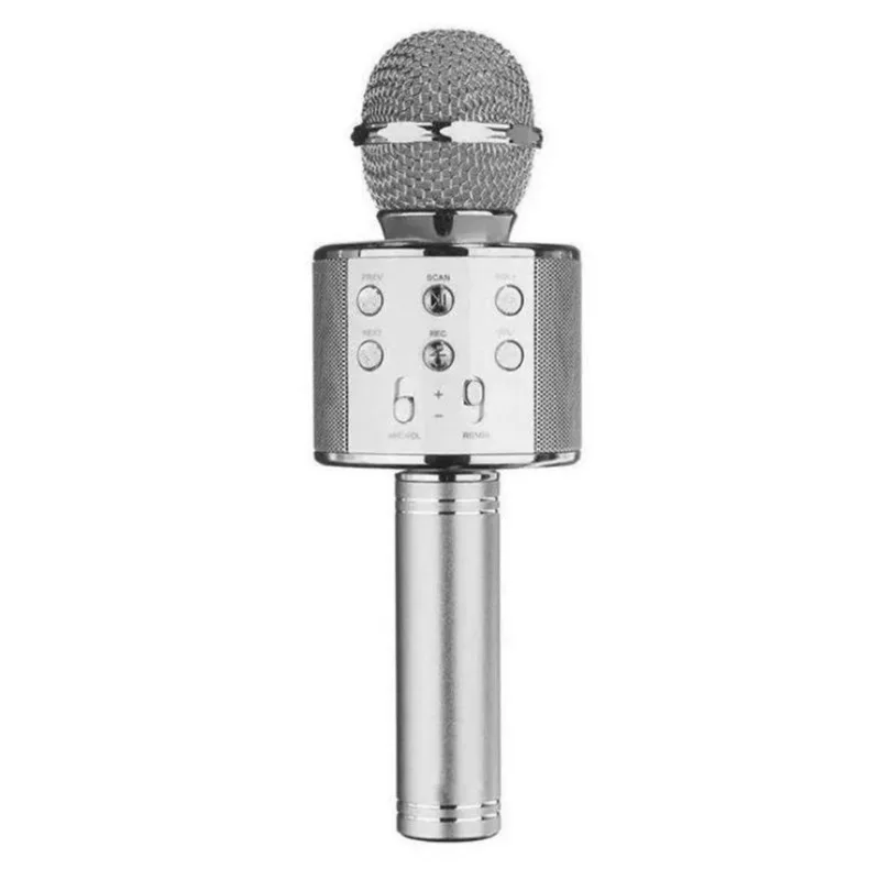 Microfone Sem Fio Bluetooth Karaokê Infantil Bluetooth,