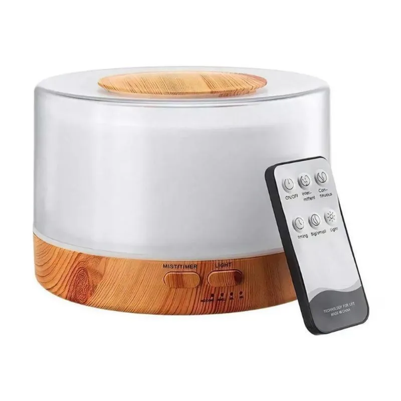 Difusor Aromas Elétrico Air 500ml Óleo Essencial 7 Cores