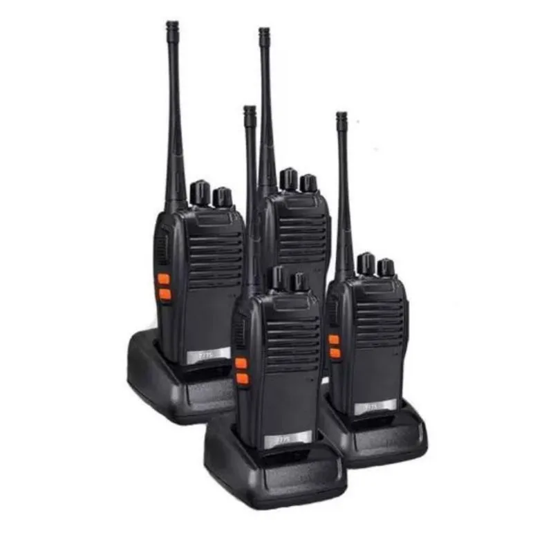 Novo Kit Par 4 Radio Baofeng 777S Walk Talk Comunicador 16