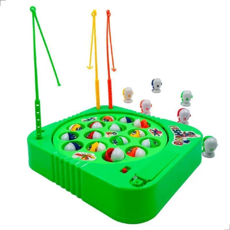 Brinquedo Pesca Peixe Jogo Pega Peixe Vareta Infantil