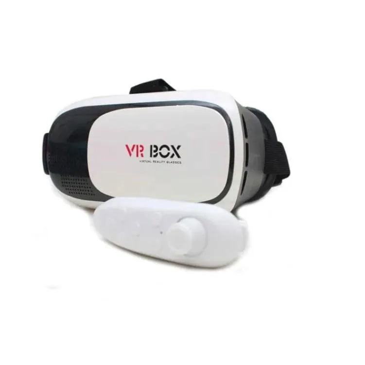 Óculos Vr Box 2.0 Realidade Virtual + Controle Cardboard 3d - Não Disponível - Computadores E Informática