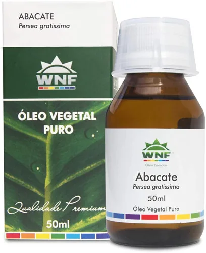 Óleo De Abacate Óleo Vegetal Puro Wnf 50ml - WNF - Higiene E Beleza