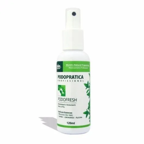 Desodorante Hidratante Pés E Calçados Podofresh 120ml - WNF - Higiene E Beleza