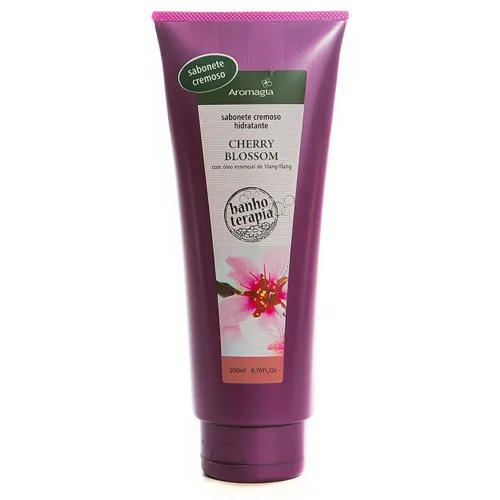 Sabonete Cremoso Cherry Blossom 200ml Aromagia - WNF - Higiene E Beleza