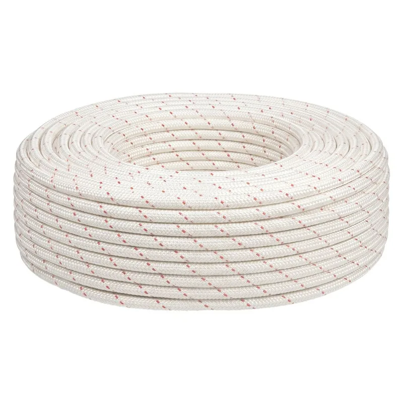 Corda Semi Estática NR18 Branca e Vermelha 12mm x 140m Ultra Safe USR009010 USR009010
