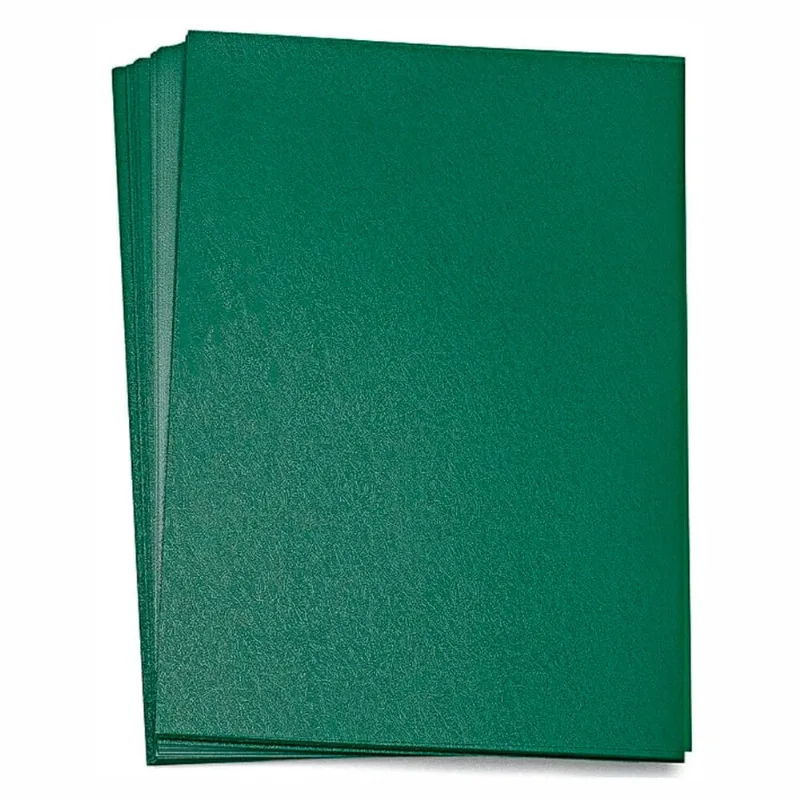 Capa para Encadernação A4 Verde Petróleo Couro pp 0,30 100un
