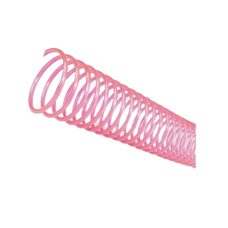 Espiral para Encadernacao Lassane ESP17ROSA_T-VAR 17mm Pacote 100 Unidades Rosa