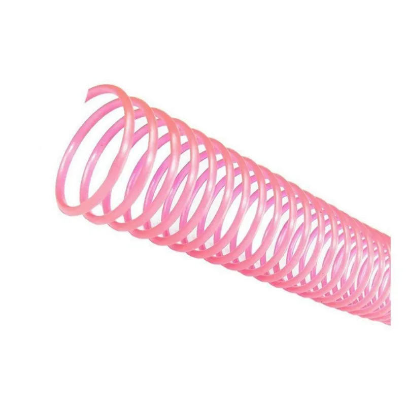 Espirais para Encadernação Rosa 50mm 450 Folhas 12 Unidades