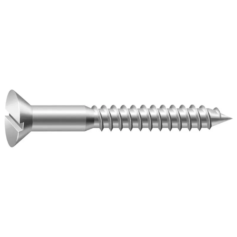 Parafuso Para Madeira Chata Zincado Ciser 4,8x65mm