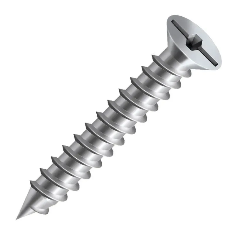 Parafuso Para Madeira Chata Zincado 6,1x50mm Ciser - 100 Peças