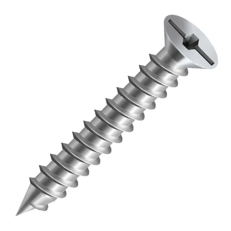 Parafuso Para Madeira Chata Zincado 6,1x65mm Ciser