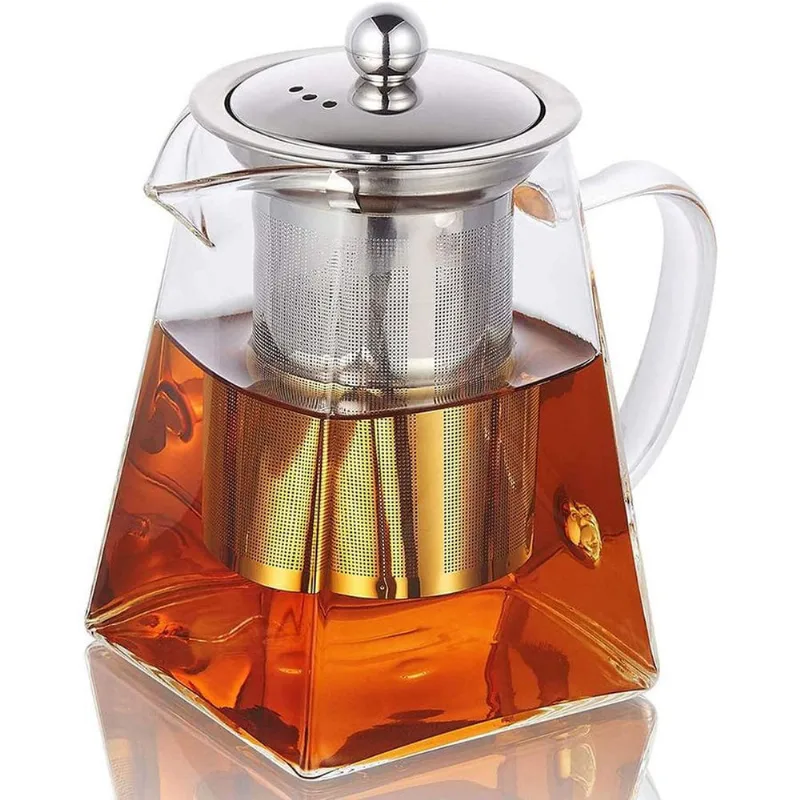 Bule de Vidro Borossilicato com Infusor 400ml - Bono