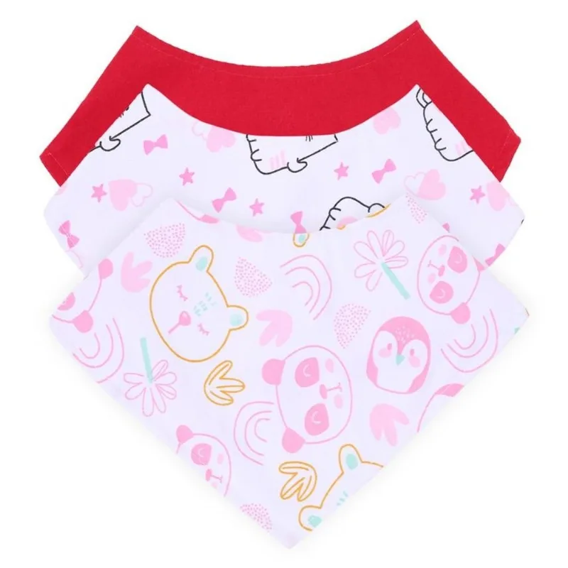 Kit Babador Bandana Smoby Baby 3 Peças Sortido (MP)