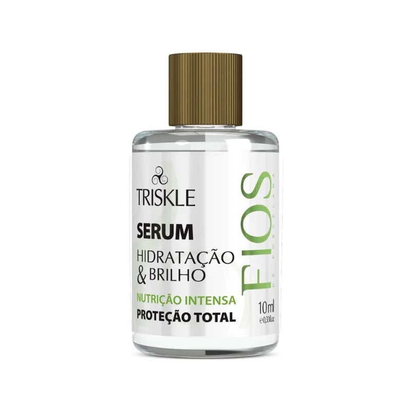 Kit 3 x Sérum Hidratação e Brilho - Fios de Porcelana 10ml