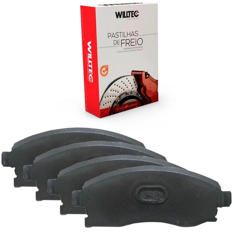 Kit Pastilha Freio Ford F250 98 A 99 Dianteira Willtec