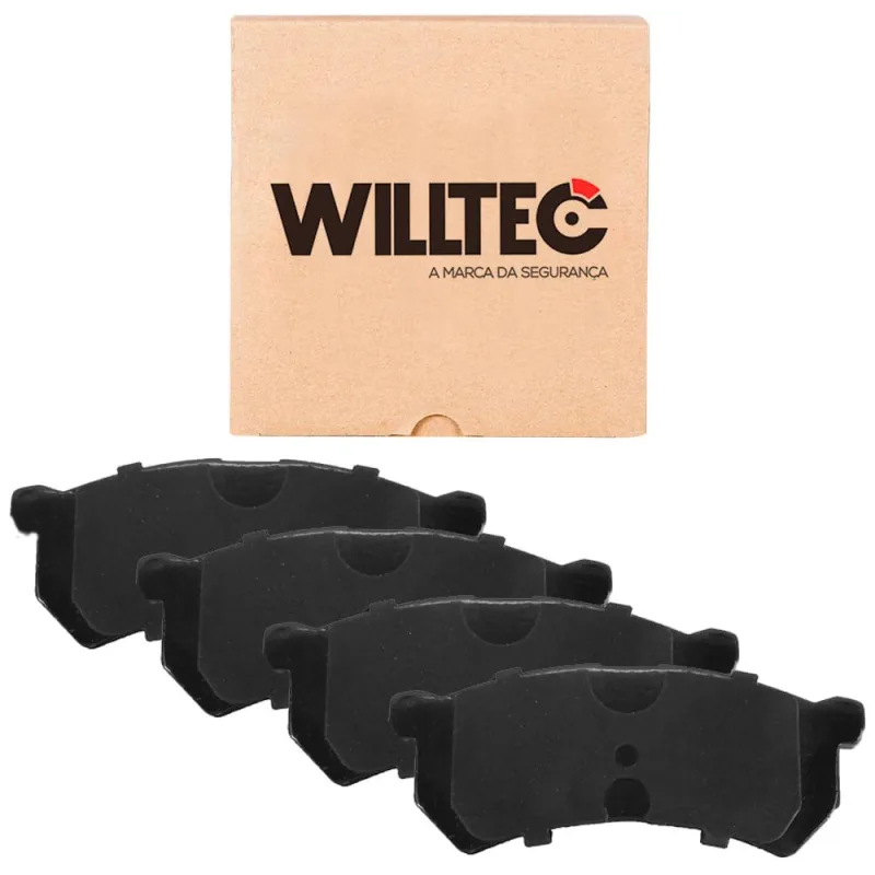 Kit Pastilha Freio Kwid 2018 a 2023 Dianteira Willtec PW984 - Não Disponível - Automotivo
