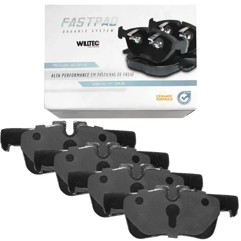 Kit Pastilha de Freio Traseira I3 2015 a 2025 Fastpad