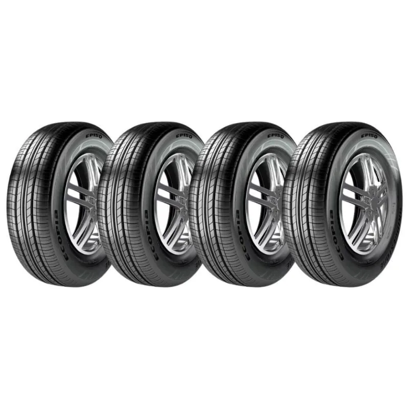 Kit 4 Pneus Bridgestone Aro 16 Ecopia Ep150 185/55r16 83v