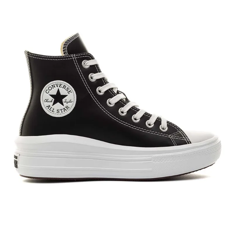 Tênis Converse Chuck Taylor All Star Move Hi Preto/Branco CT19440001.40