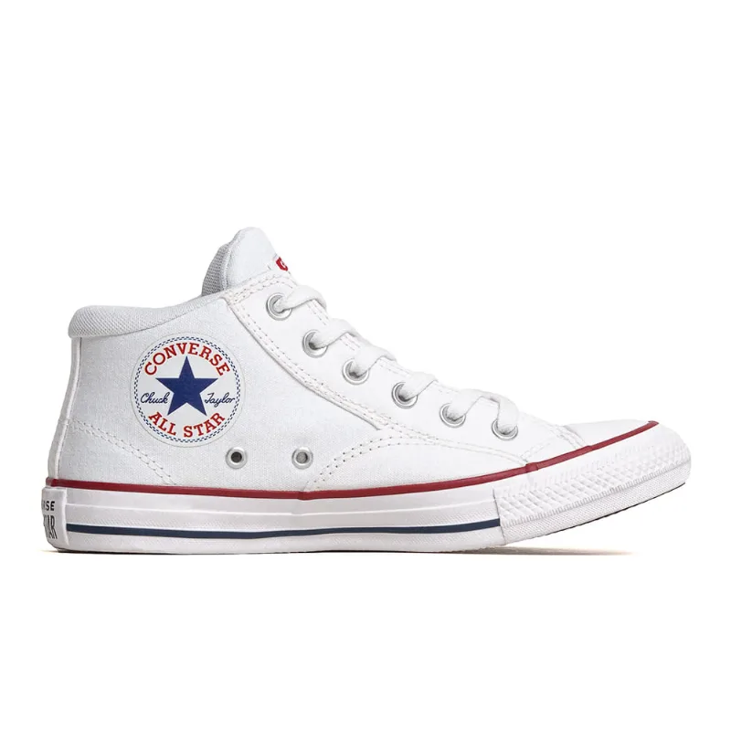 Tênis Converse Chuck Taylor All Star Mid Malden Street Essential Branco/Vermelho CT23690002.41