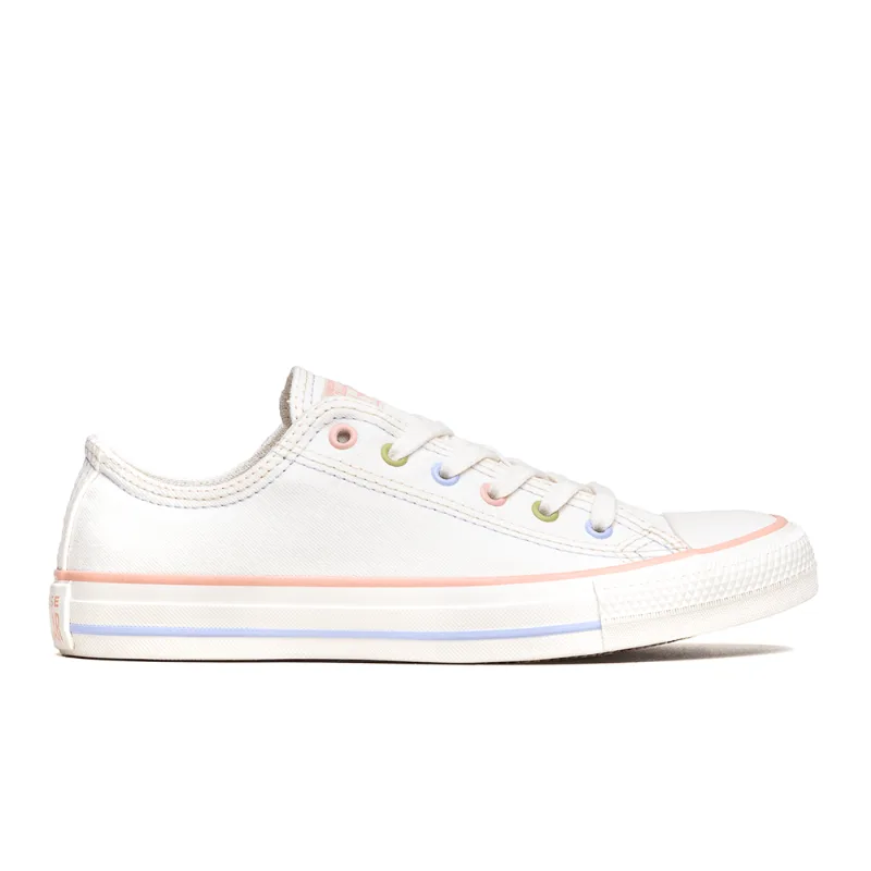 Tênis Converse Chuck Taylor All Star Ox Vintage Remastered Amendoa/Solstice Rosa CT25320001.39