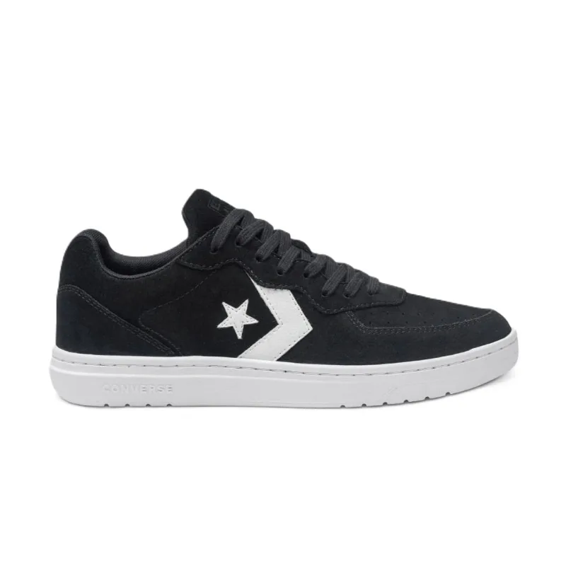 Tênis Converse Rival V2 Ox Classic Suede Preto/Branco CO04970001.36