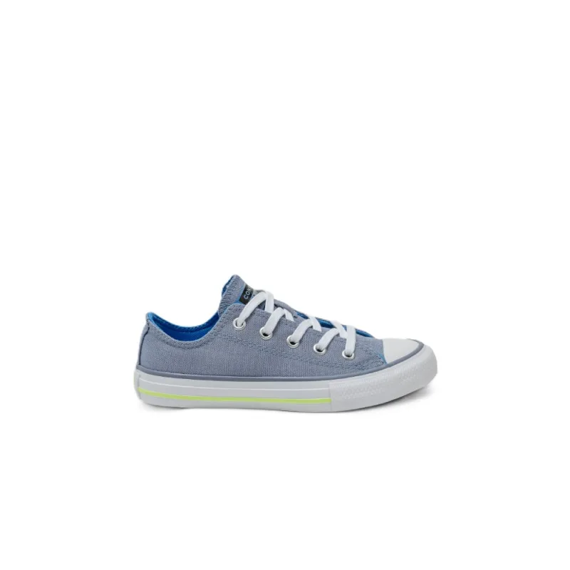 Tênis Converse Chuck Taylor All Star Kids Ox Seasonal Plus Azul - Converse - Converse All Star