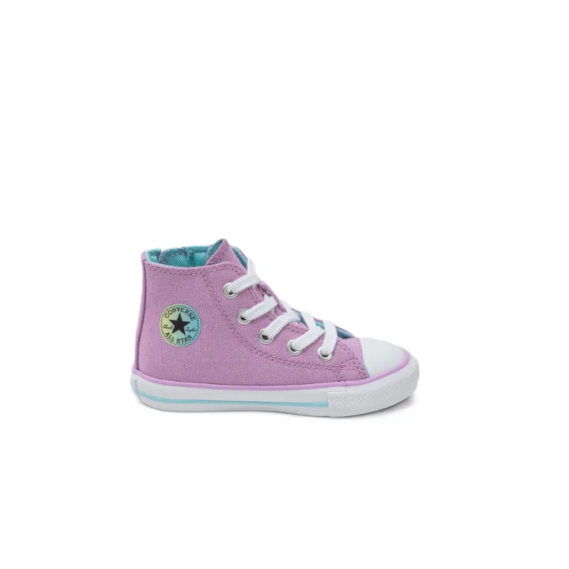 Tênis Converse Chuck Taylor All Star Kids Hi Seasonal Plus Uva/Turquesa CK11020004.23