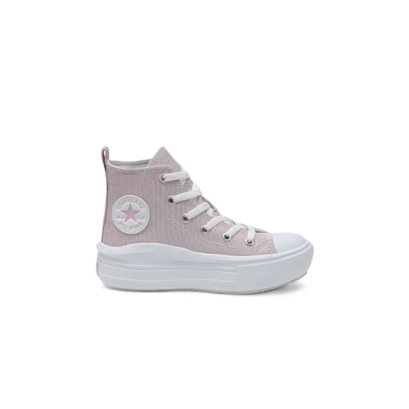 Tênis Converse Chuck Taylor All Star Move Hi Kids Be Dazzling Lilás - Converse - Converse All Star