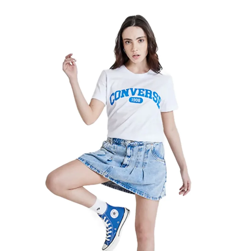 Camiseta Converse Retro Chuck Standard Fit White AP01F2478-003.GG