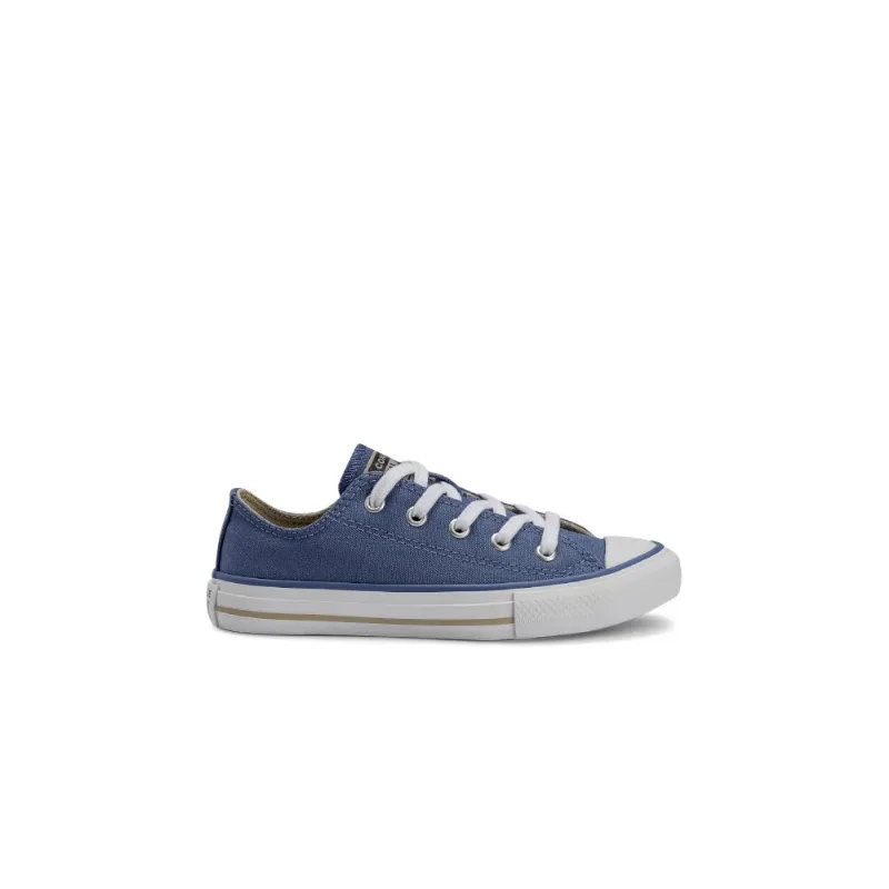 Tênis Converse Chuck Taylor All Star Kids Ox Seasonal Plus Azul 02 CK10080015.27 - Converse