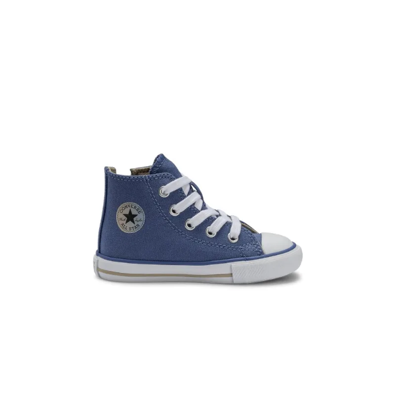 Tênis Converse Chuck Taylor All Star Kids Hi Side Zip Seasonal Plus Azul 02 CK11020009.19