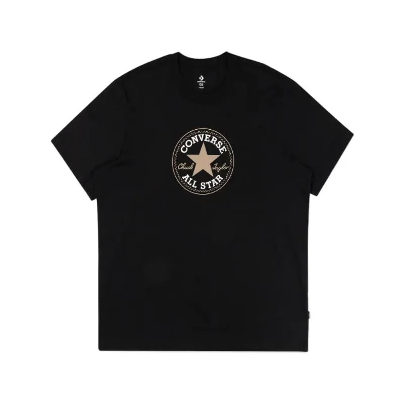 Camiseta Converse Go-To All Star Patch Standard Fit Jet Black AP01H2311-960.EGG