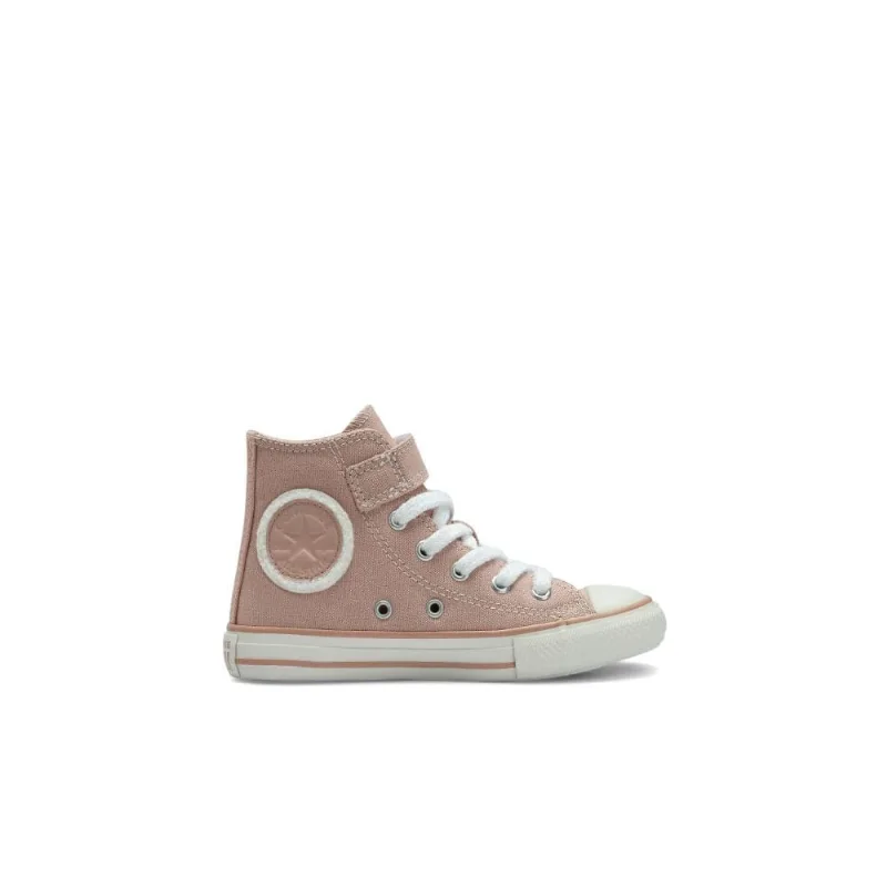Tênis Converse Chuck Taylor All Star Kids Hi 1v Cozy Nude Rosa CK11950001.32