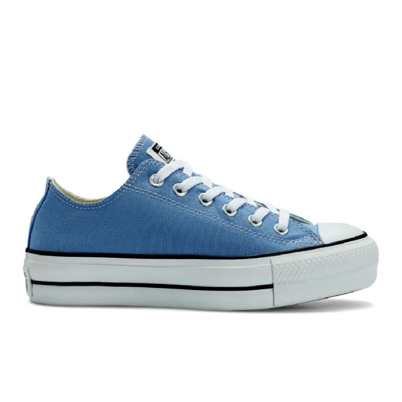 Tênis Converse Chuck Taylor All Star Lift Ox Seasonal Azul Aberto CT09630057.38