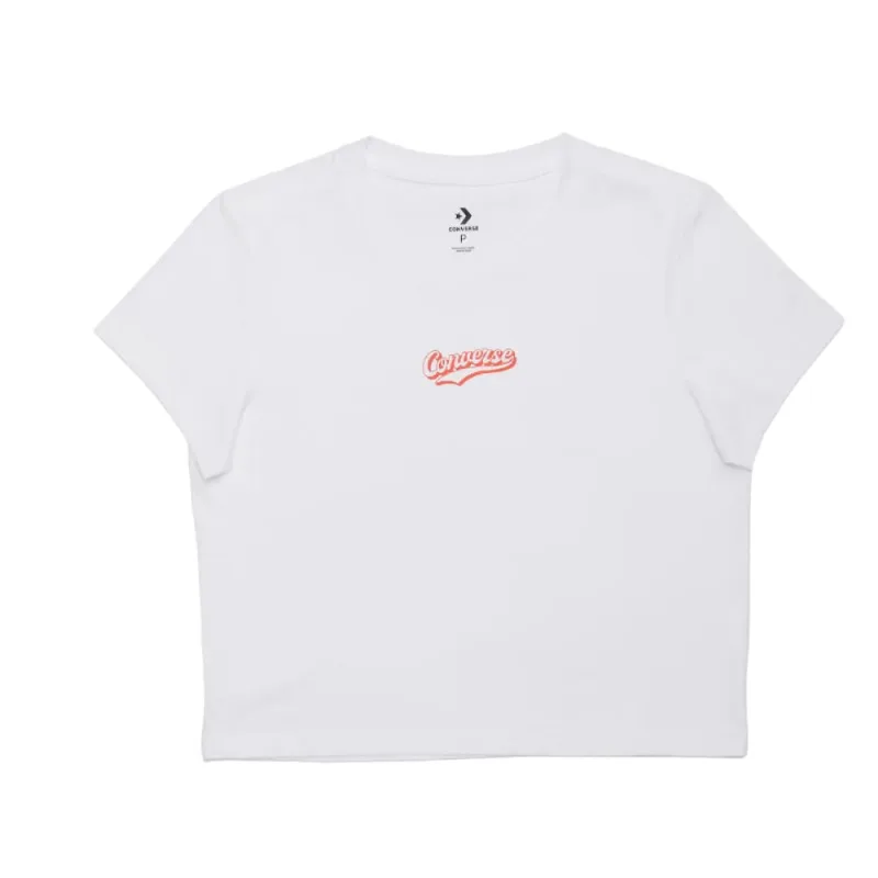 Camiseta Converse Cropped Baby Tee Egret AP01SP2596-029.G