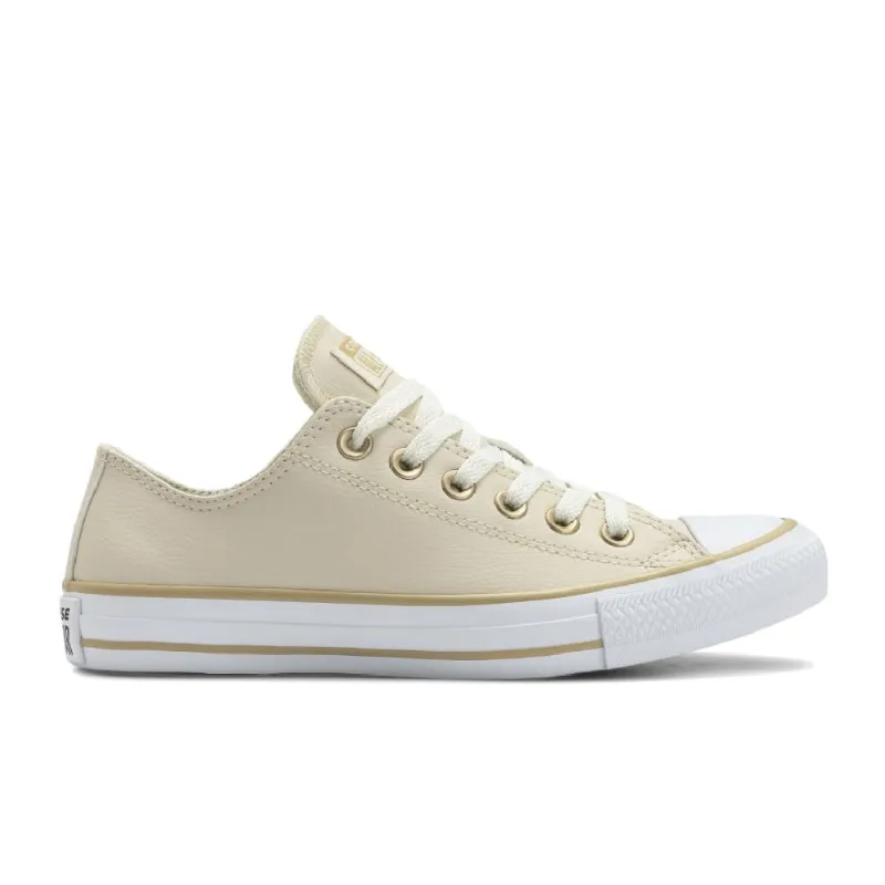 Tênis Converse Chuck Taylor All Star Ox Essential Nude Bege Claro CT04500006.35
