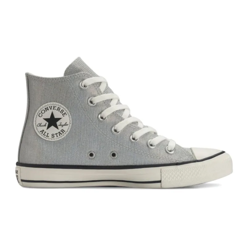 Tênis Converse Chuck Taylor All Star Hi Shine Prata CT32200001.34 - Converse