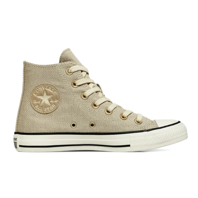 Tênis Converse Chuck Taylor All Star Hi Heathered Sheen Canvas Cru - Converse - Converse All Star