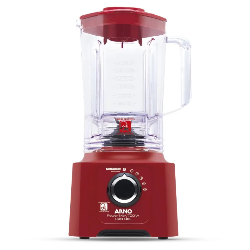 Liquidificador Arno Power Max 700 LN61 Vermelho 127V