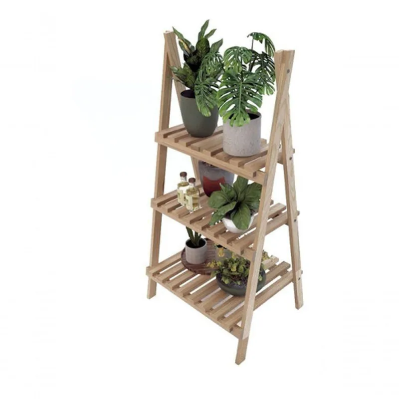 Estante Treliça Dupla Design Escada Para Jardim Decorativa - OUTRAS - Móveis