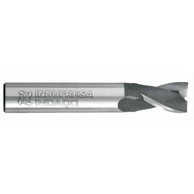 Fresa Topo 16,00mm Aço Rápido 2 Cortes - Indaço - INDACO - Usinagem E Corte
