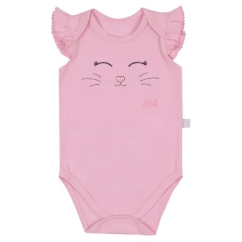 Body Bebê Gatinho Letut