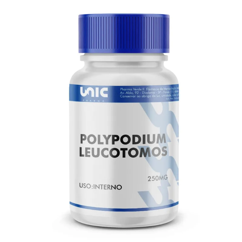 Polypodium leucotomos 250mg 30 Cápsulas 30 Cápsulas 30 Cápsulas