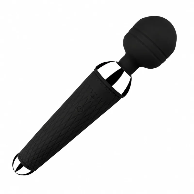 Massageador Feminino Varinha Mágica Preto - Genérica - Beleza E Perfumaria