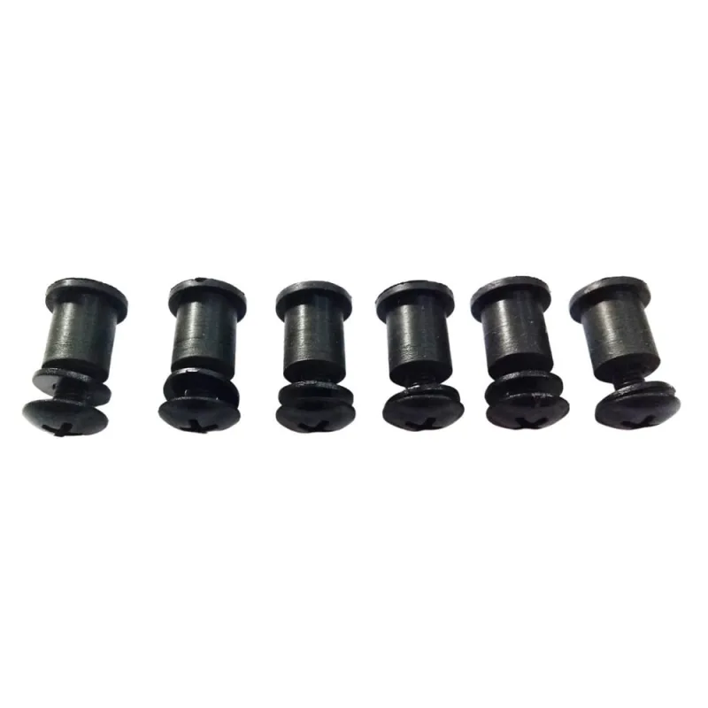 Parafusos Com Buchas Bolha Honda Cbr600 Philips Preto Kit 6 - Não Disponível - Automotivo