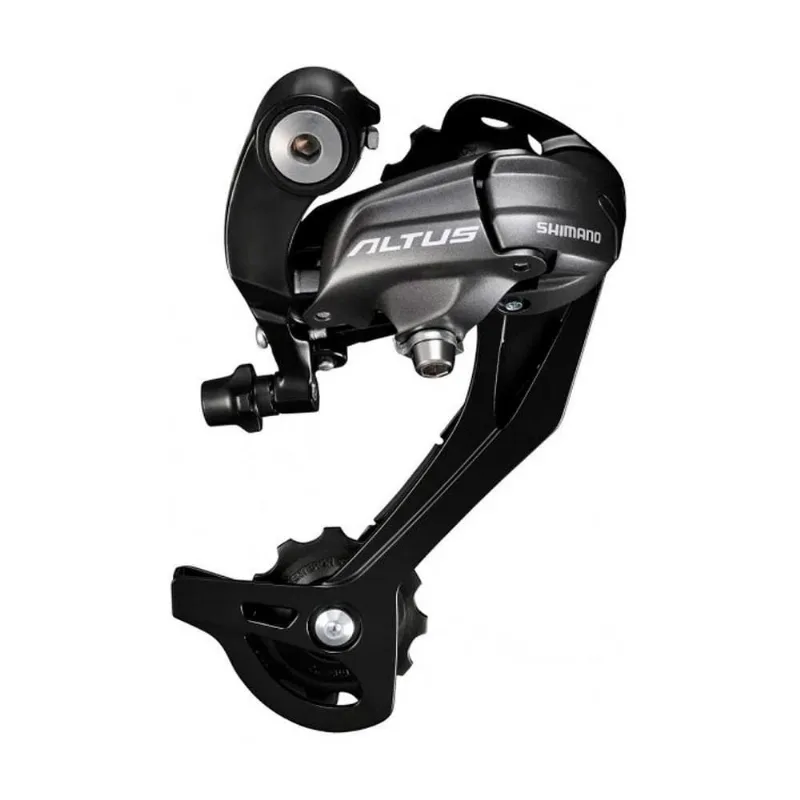 Câmbio Traseiro Altus RD-M370 Sgs 9v Preto/Cinza - Shimano