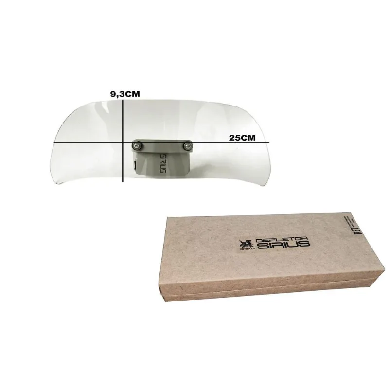 Defletor Ar Drakar Para Bolhas Bmw/ Ducati / Vstrom/ Tenere
