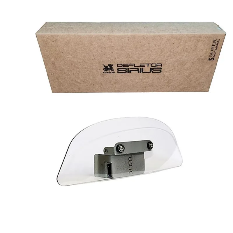Defletor Ar Drakar Para Bolhas Bmw /nc700 / Crf 1000/ Tiger